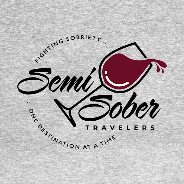 Semi Sober Travelers Wind shirt with transparent background by Speed & Sport Adventures